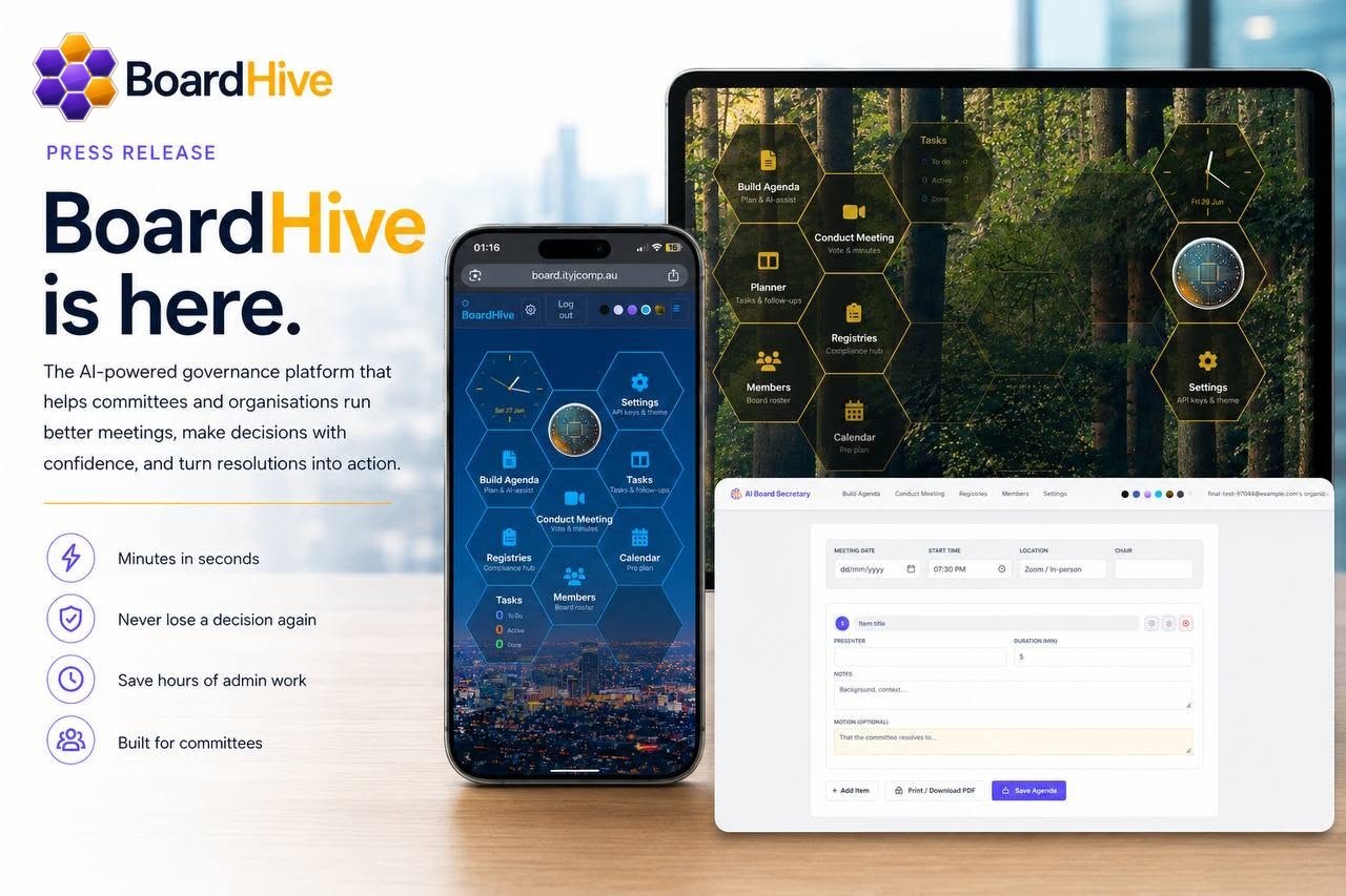 BoardHive press release